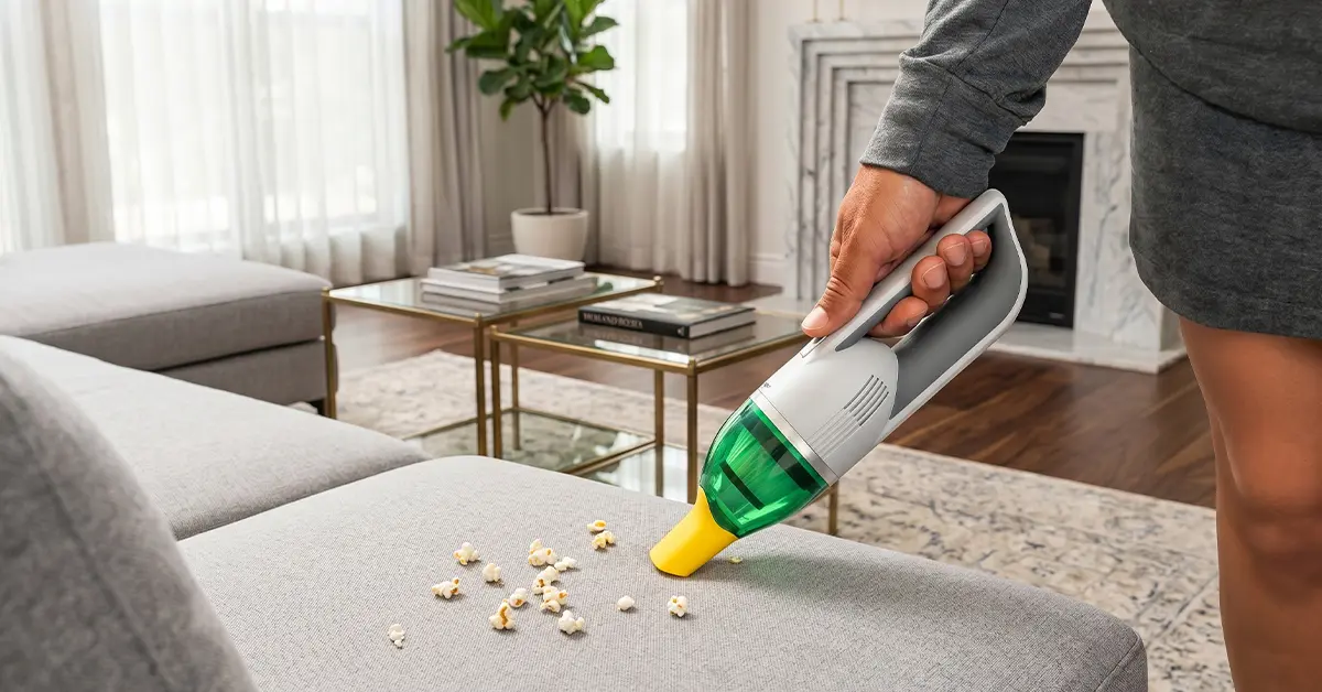 The Tiny Cordless Vacuum That's Helping People Clean Up Messes in Seconds