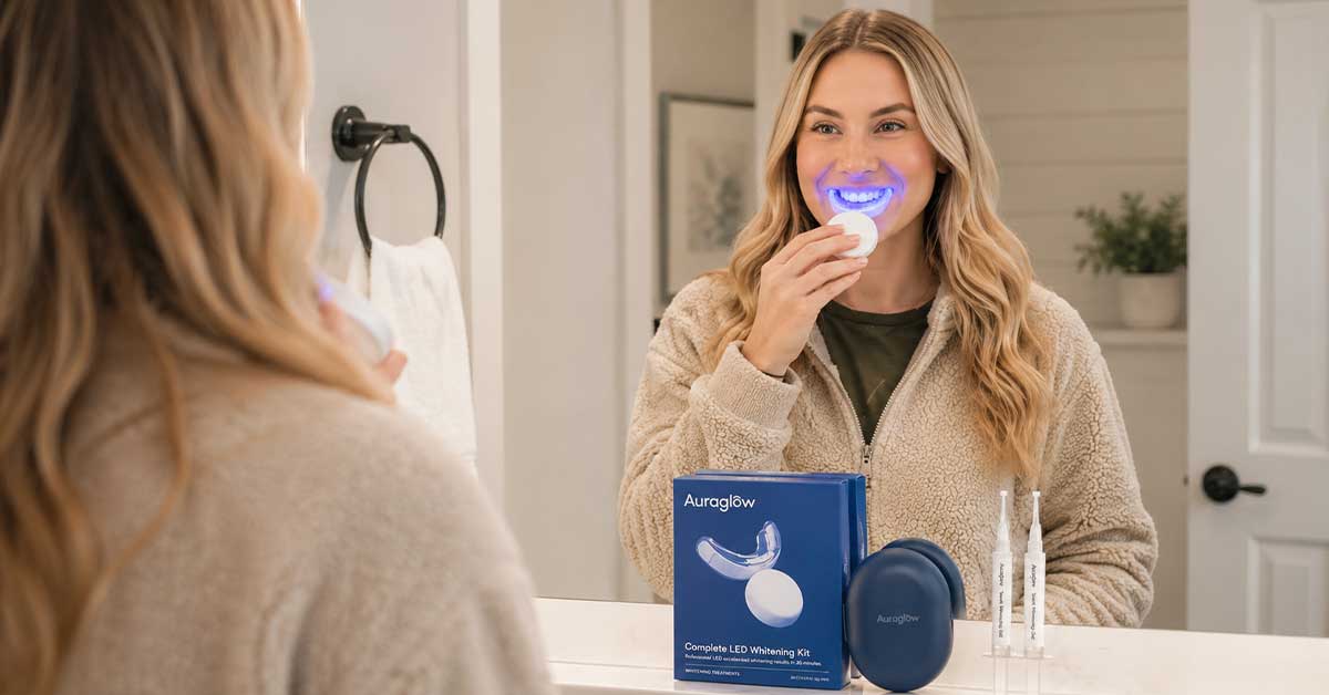 The At-Home LED Whitening Kit That's Helping People Get a Brighter Smile in Just 30 Minutes a Day